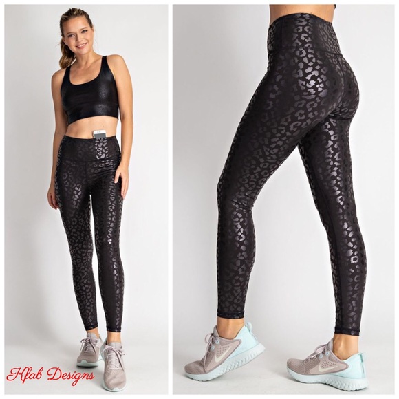 ❤️LAST PAIR! High Waist Butter Soft Leopard Leggings! - Picture 3 of 5